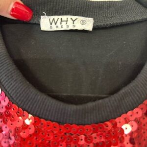 Crimson Sparkle Elephant Shirt